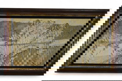 LARGE ABSTRACT PAINTING