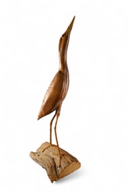 CARVED BIRD SCULPTURE