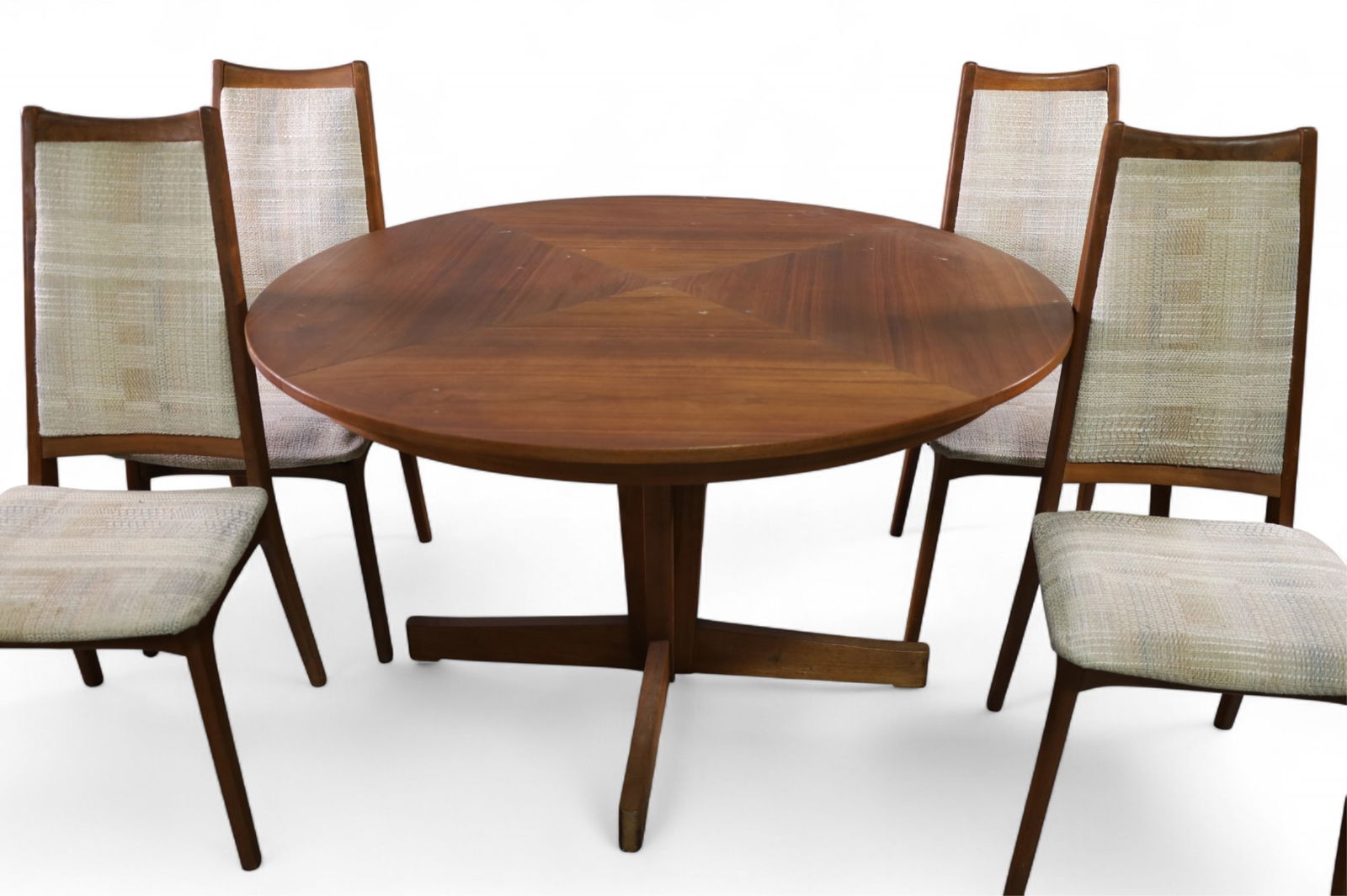 MID CENTURY MODERN DINING TABLE & CHAIRS (1 of 5)