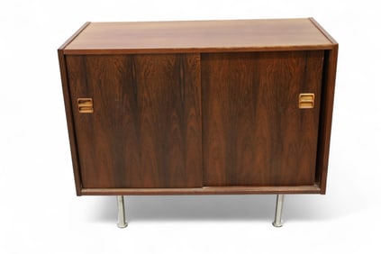 MID CENTURY MODERN RECORD CABINET