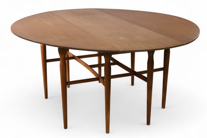 LARGE MID CENTURY MODERN DINING TABLE