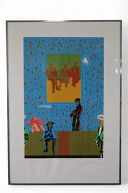 WALTER ASKIN LITHOGRAPH