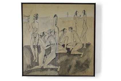 MISHA ARGIV NUDE PAINTING