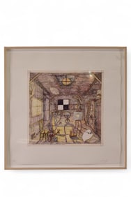 WILLIAM WILEY FRAMED PRINT