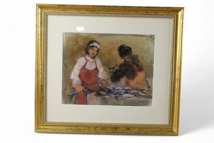HELEN ST CLAIRE OIL PAINTING