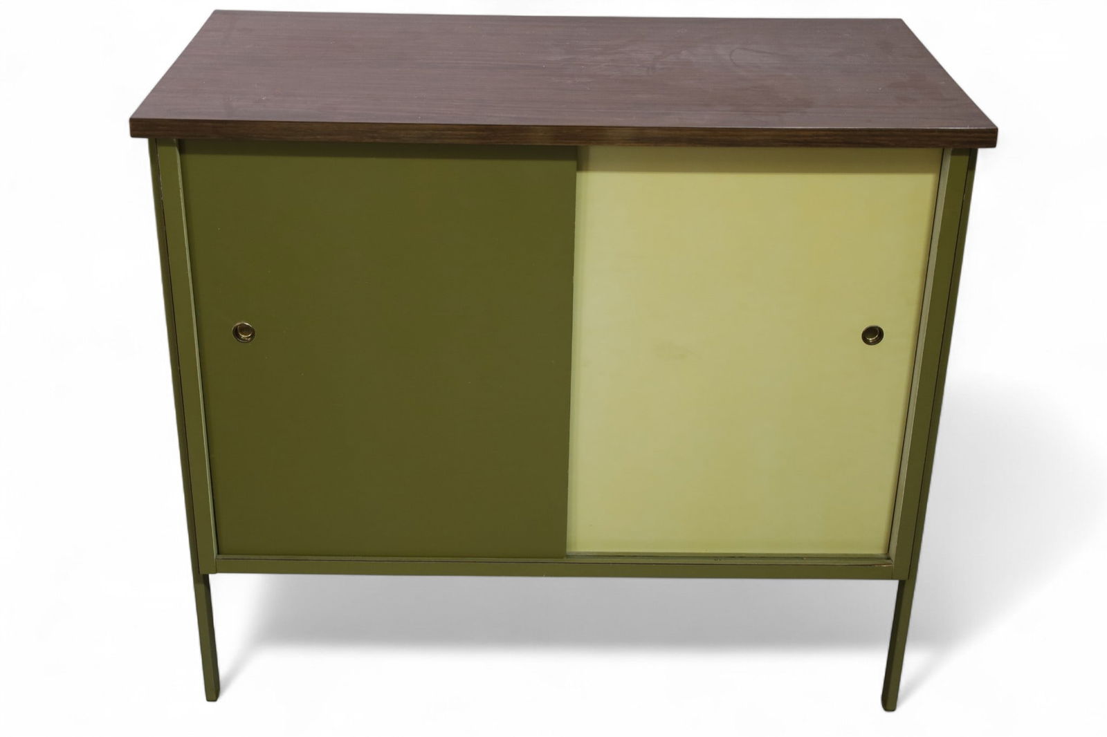 MID CENTURY MODERN RECORD CABINET (1 of 2)