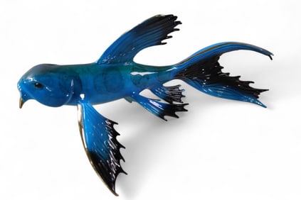 TIM COTTERILL BRONZE KOI FISH