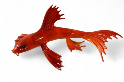 TIM COTTERILL BRONZE KOI FISH