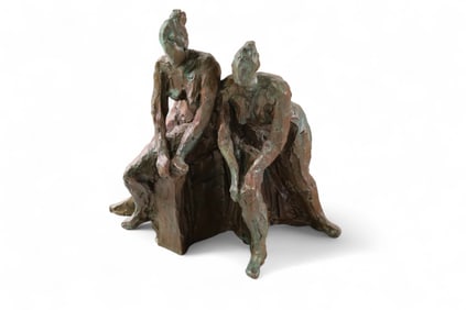 LARGE BRONZE SCULPTURE