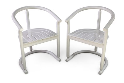 PAIR OF ALLMILMO CHAIRS
