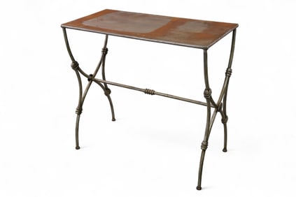 METAL HALL TABLE
