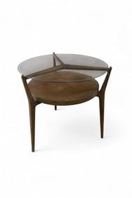 MID CENTURY MODERN LAMP TABLE