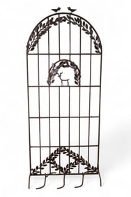BRUTALIST IRON ROOM DIVIDER