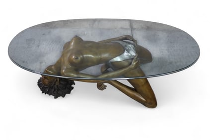 NUDE BRONZE COFFEE TABLE
