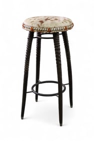 AFRICAN ANTLER STOOL