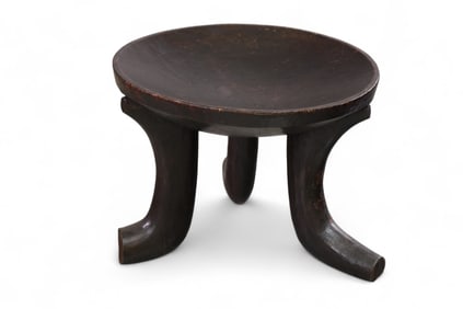AFRICAN WOODEN STOOL