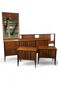 5 PIECE MID CENTURY MODERN BEDROOM SET