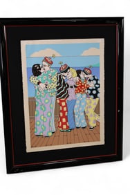 LAURIE PINCUS SERIGRAPH