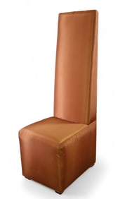 UNUSUAL TALL BACK HALL CHAIR