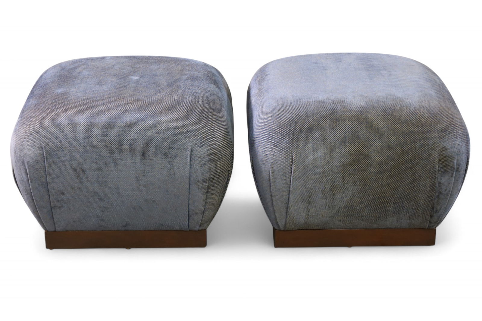 PAIR OF MCM FOOTSTOOLS (1 of 3)