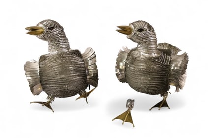 2 BUSTAMANTE STYLE BIRDS