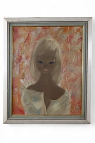 IGOR PANTUHOFF BIG EYE PAINTING