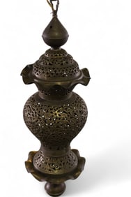 MOROCCAN BRASS HALL LIGHT