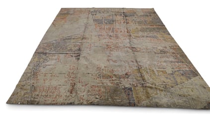 APPROX 8' 11" x 11' 9" MID CENTURY MODERN RUG