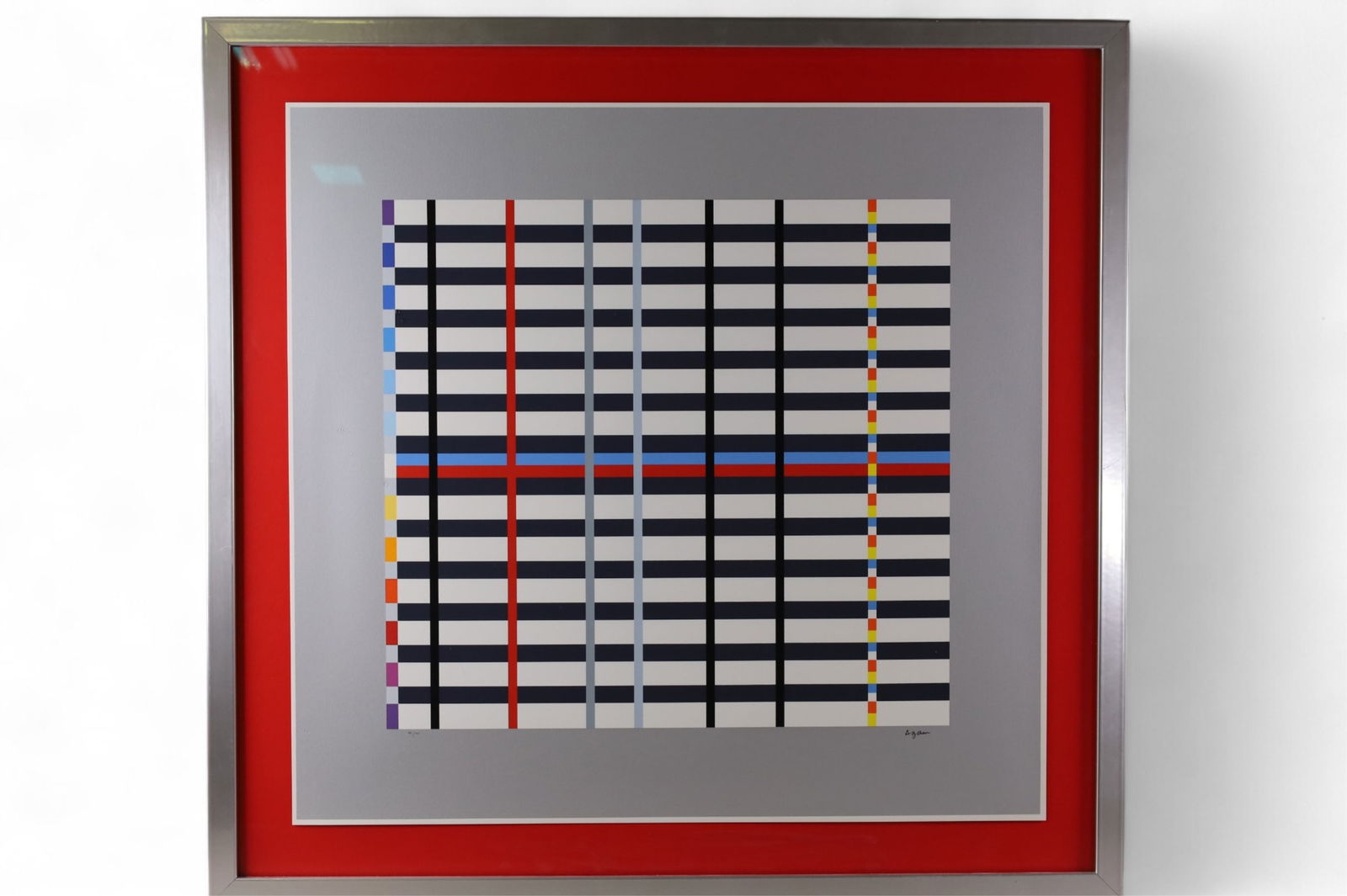 YAACOV AGAM SERIGRAPH (1 of 3)