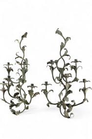 PAIR OF CANDLE SCONCES