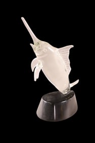 SAILFISH GLASS SCULPTURE