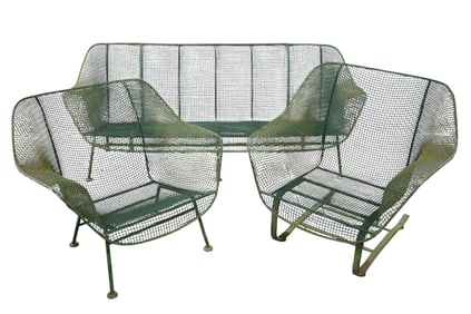 RUSSELL WOODARD SCULTURA PATIO SET