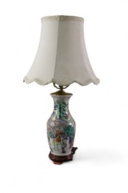 CHINESE PORCELAIN TABLE LAMP