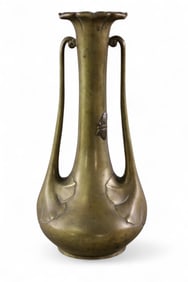 JAPANESE BRONZE VASE