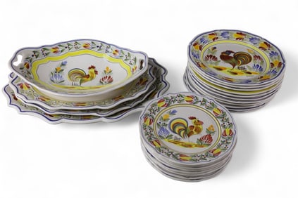 COLLECTION OF QUIMPER ANCIEN