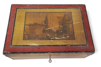 19TH CENTURY SEWING BOX