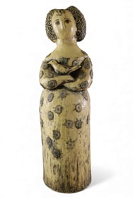 GEMMA TOCCOGNA PAPIER MACHE FIGURE