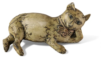 GEMME TOCCOGNA PAPIER MACHE CAT