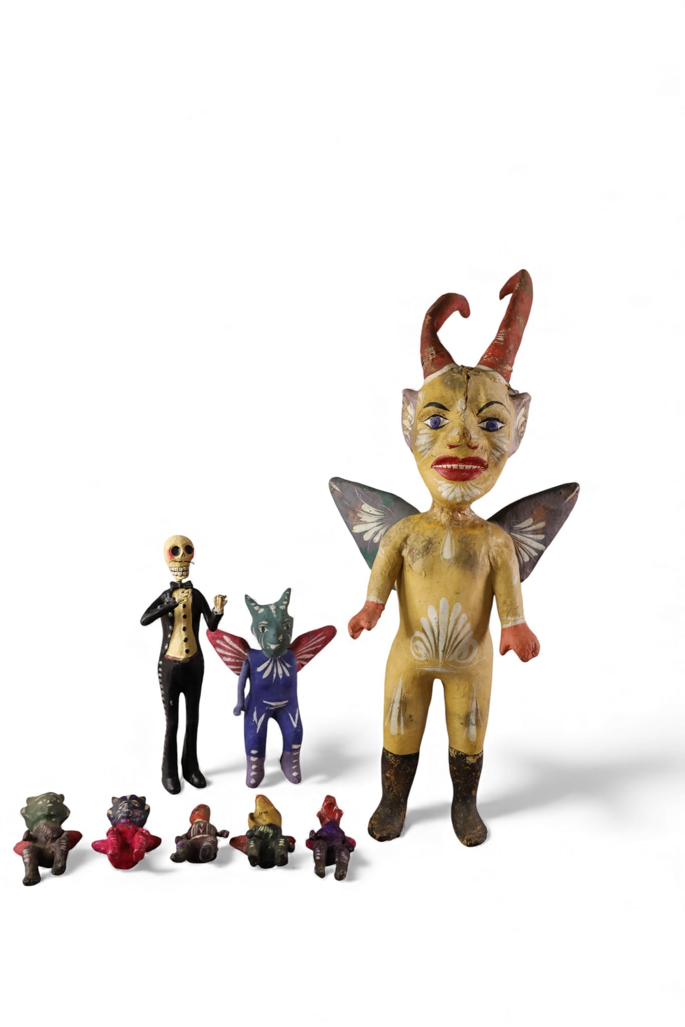COLLECTION OF PAPIER MACHE FIGURES (1 of 5)