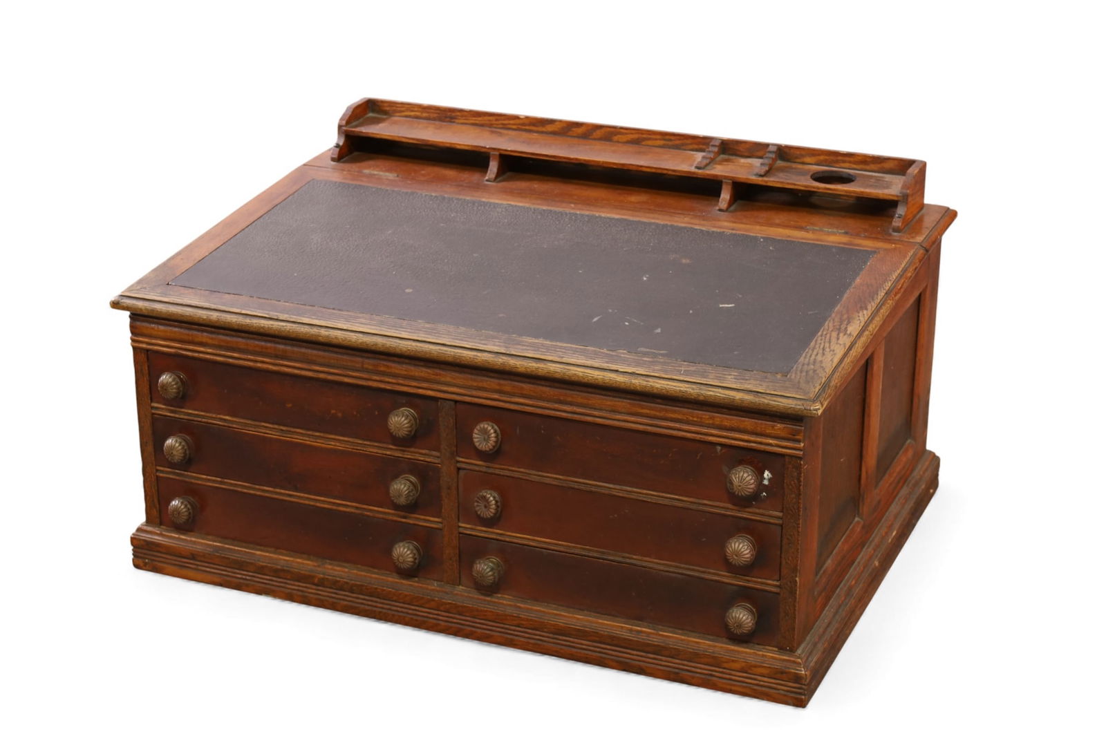 ANTIQUE SPOOL CABINET (1 of 4)