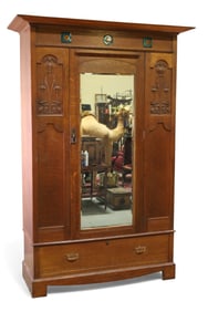 ART NOUVEAU ARMOIRE