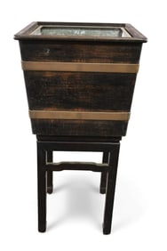 CHINESE PLANTER ON STAND