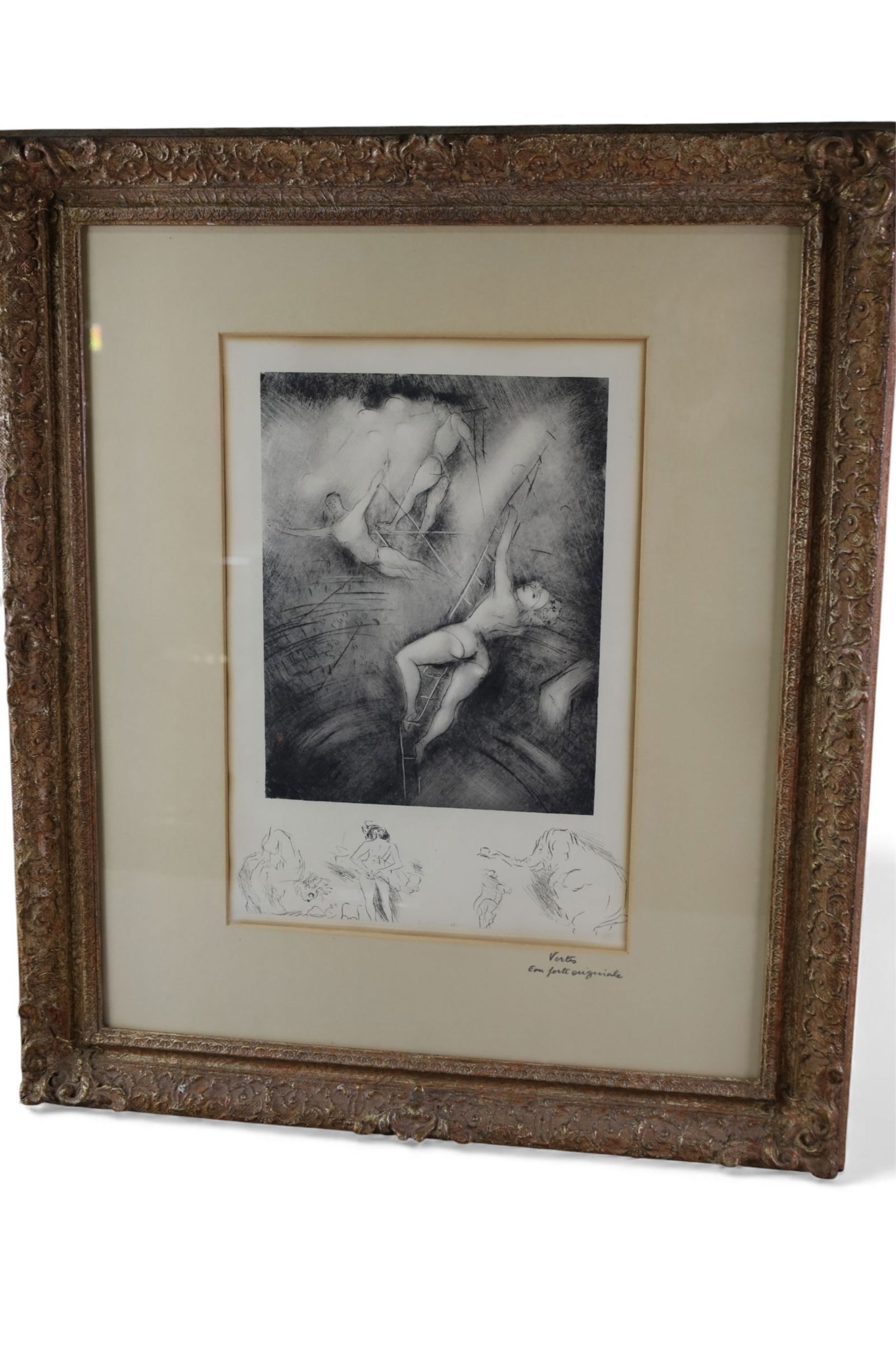 MARCEL VERTES AQUATINT (1 of 4)