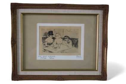 JEAN-LOUIS FORAIN ETCHING