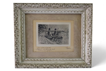 PAUL SIGNAC ETCHING