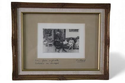 EDOUARD VUILLARD ETCHING