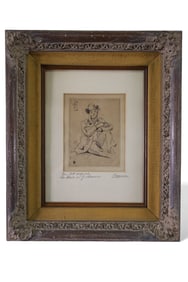 PAUL CEZANNE ETCHING