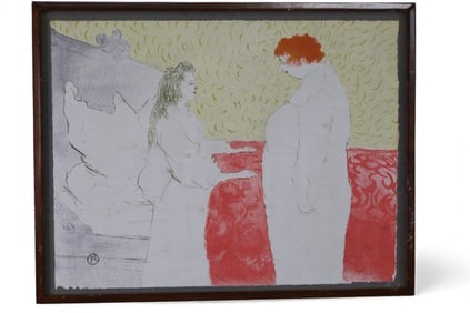 HENRI DE TOULOUSE LAUTREC LITHOGRAPH