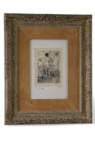 JEAN-LOUIS FORAIN ETCHING