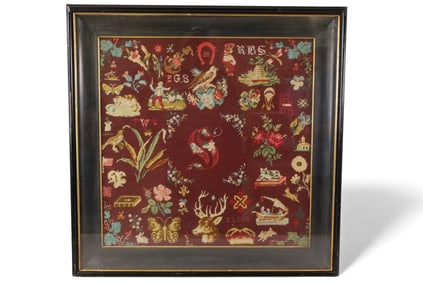 FRAMED NEEDLEPOINT